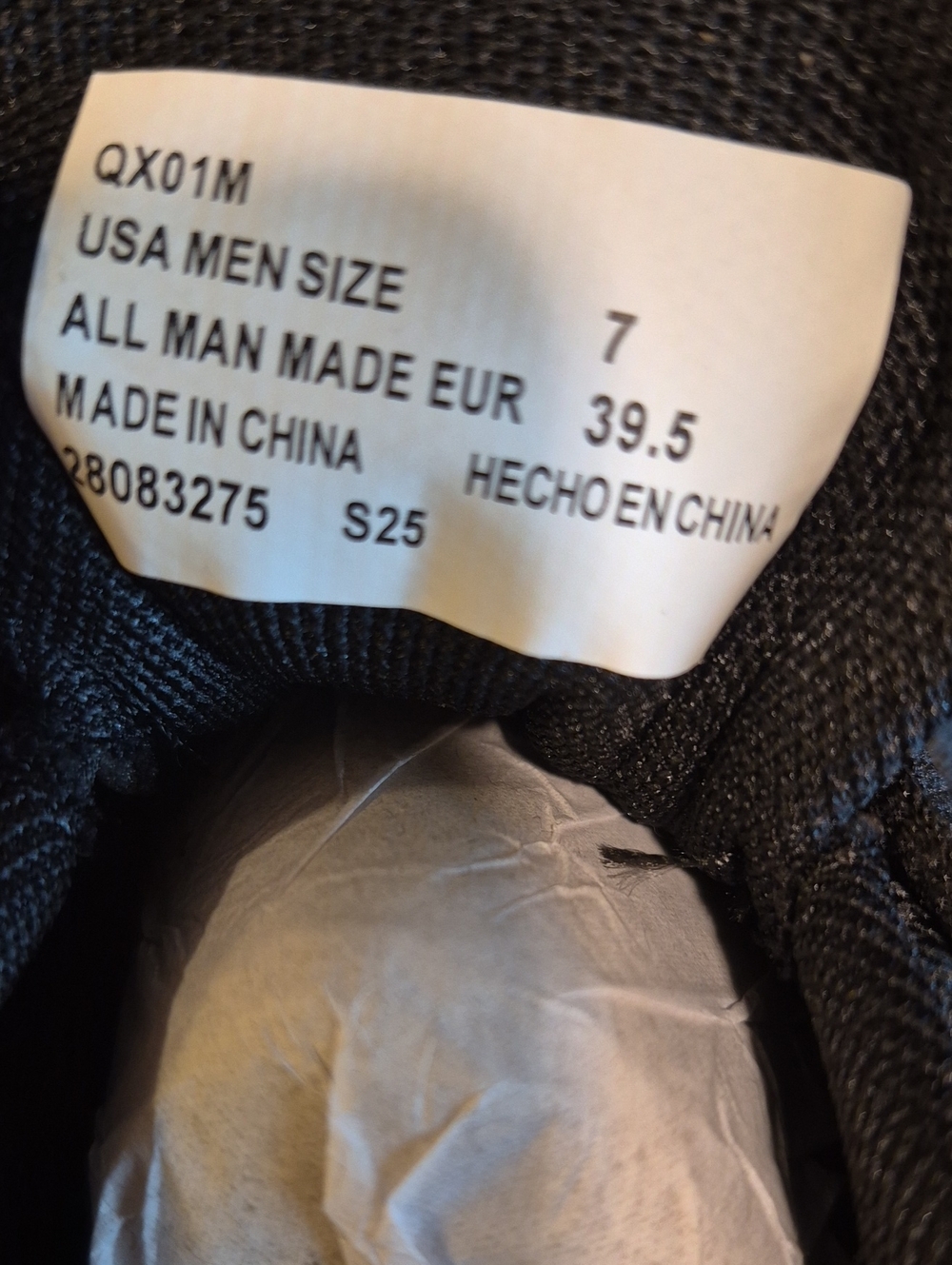 JERKO Men's Black Knit Running Sneakers - Picture 8 of 8